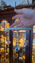 Real bone and shell windchime/car mirror hanger